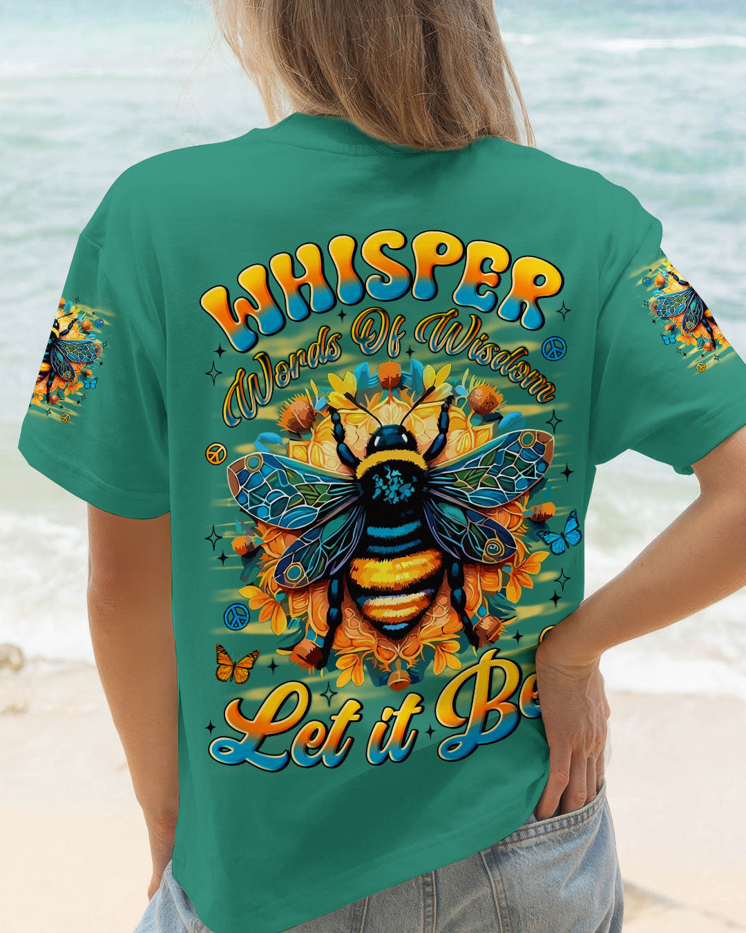 WHISPER WORDS OF WISDOM LET IT BEE ALL OVER PRINT - YHLN0909253