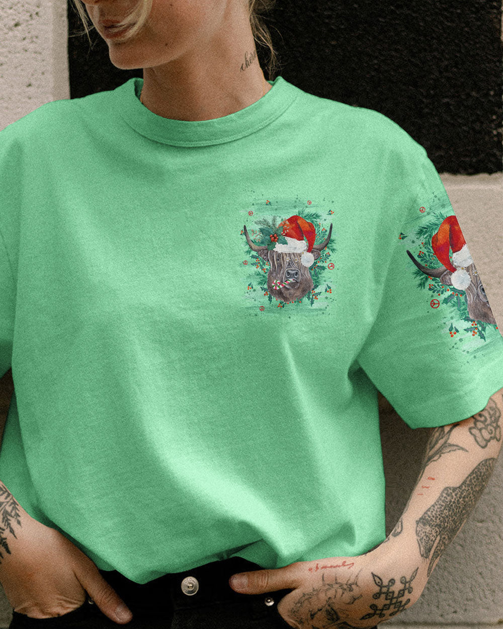 HEIFERS BE TRIPPIN' CHRISTMAS ALL OVER PRINT - YHLN1209232