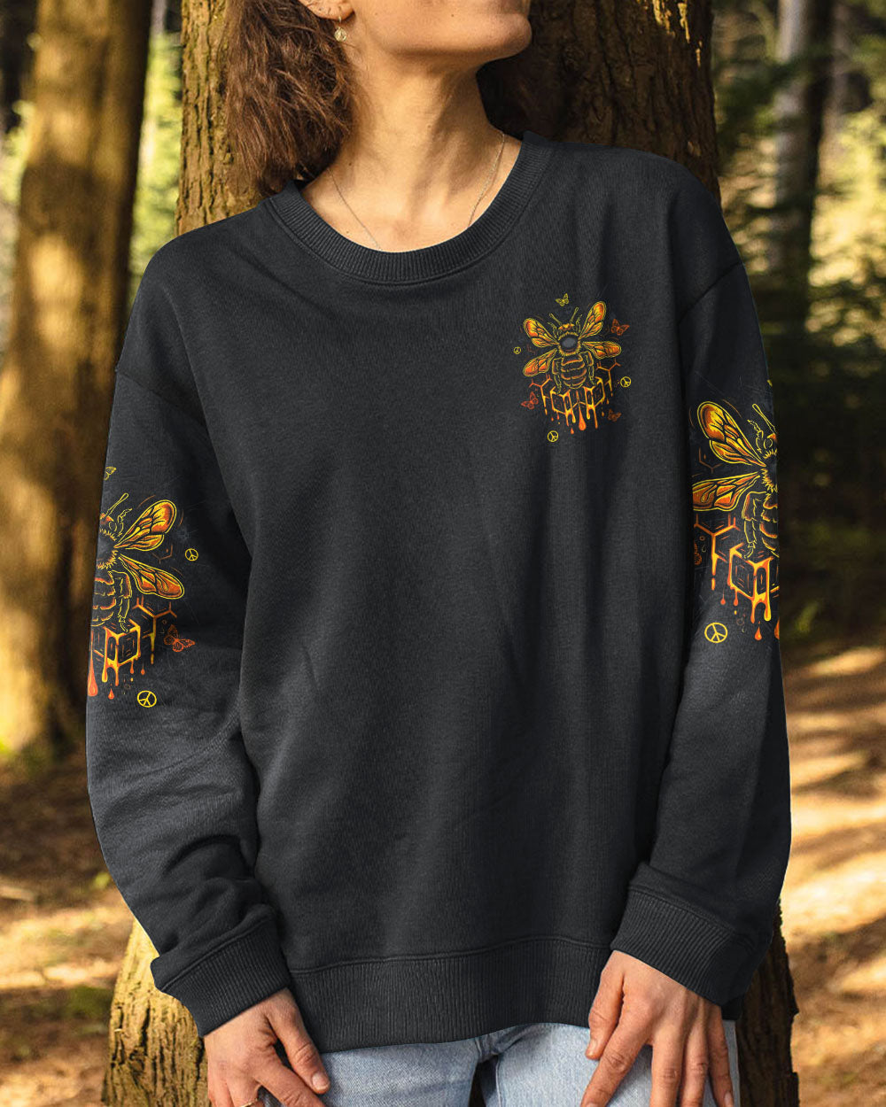 WHISPER WORDS OF WISDOM BEE ALL OVER PRINT - YHLN1803254