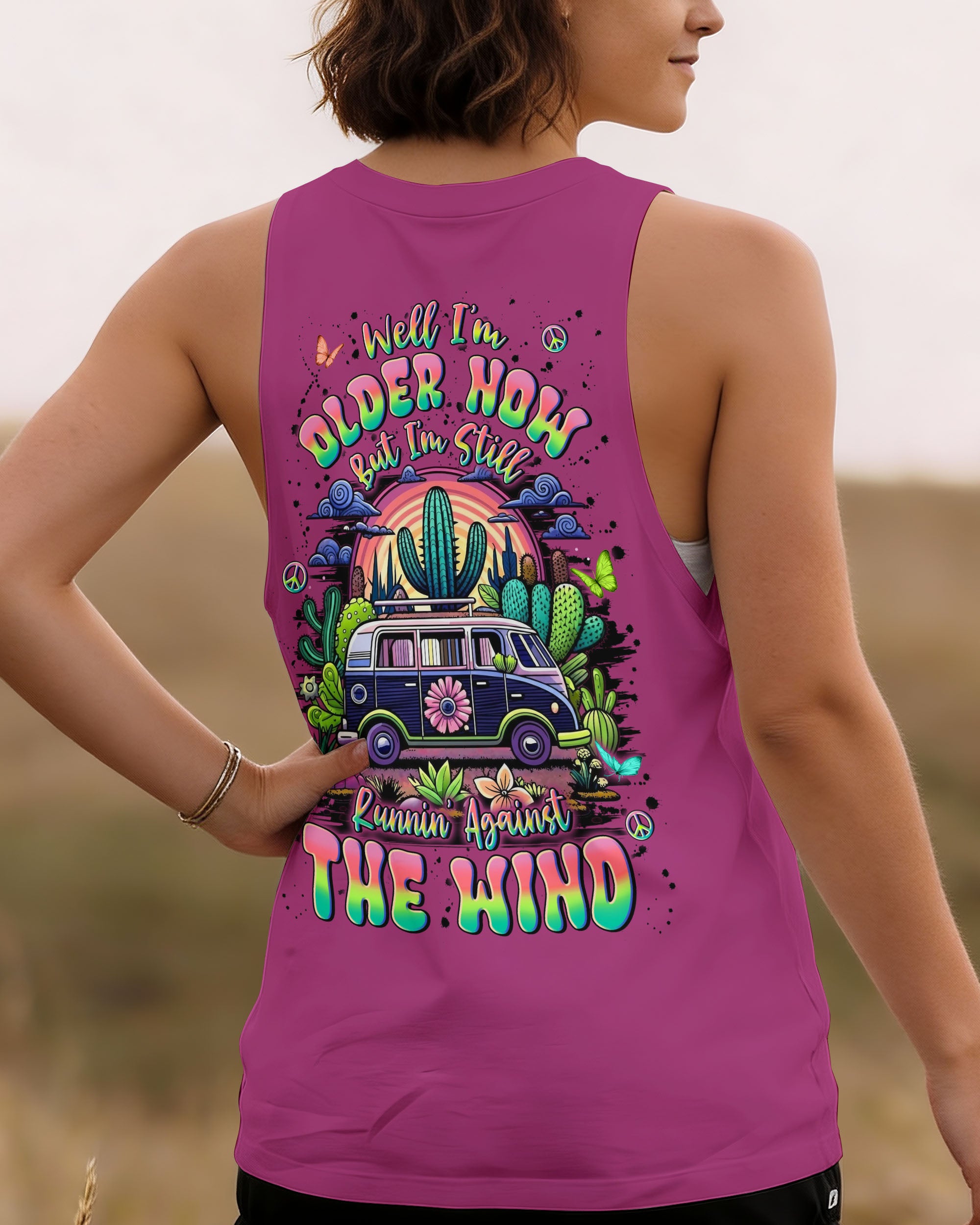 RUNNING AGAINST THE WIND ALL OVER PRINT - YHLN2312251