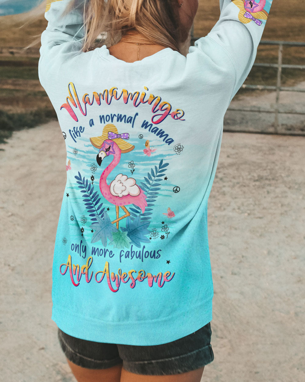 MAMAMINGO LIKE A NORMAL MAMA ALL OVER PRINT - YHLN2706232