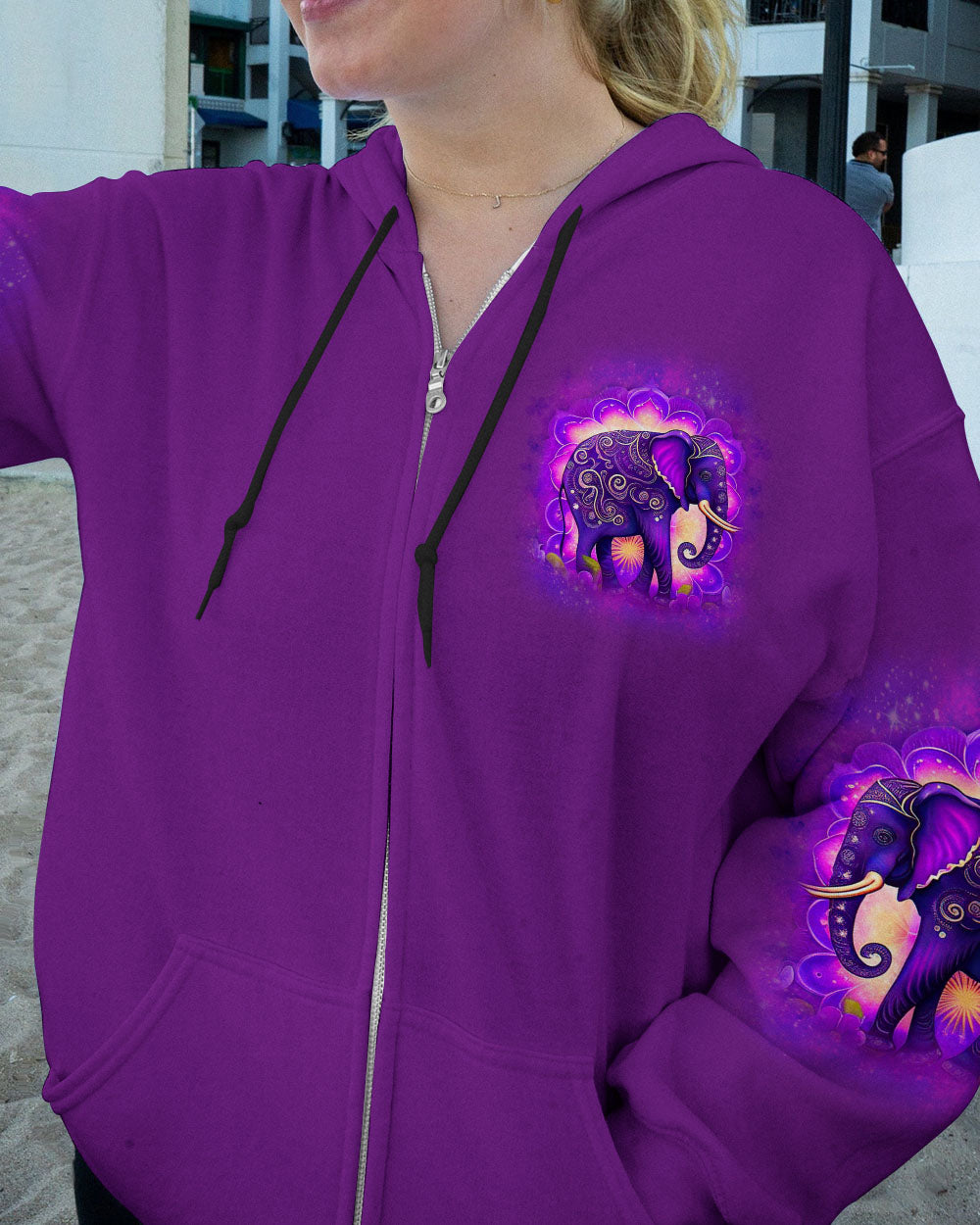STAY TRIPPY LITTLE HIPPIE ALL OVER PRINT - YHLN3105231