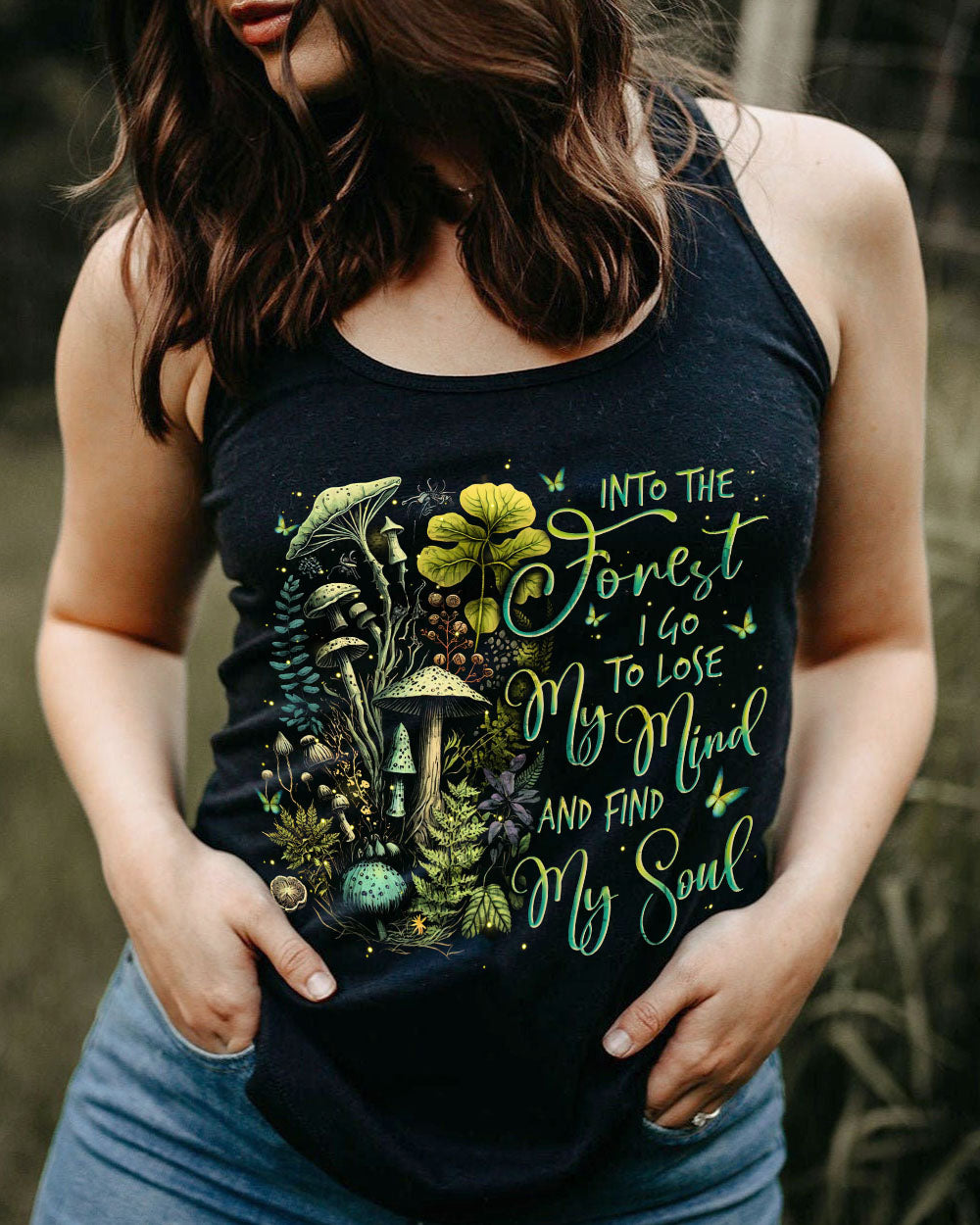AND INTO THE FOREST I GO ALL OVER PRINT - YHLN3105232