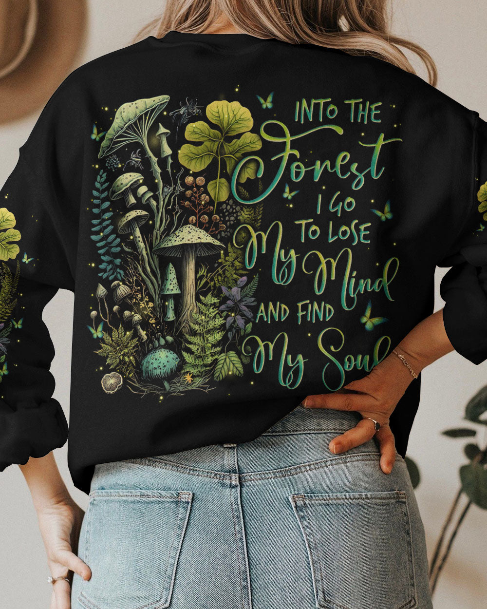 AND INTO THE FOREST I GO ALL OVER PRINT - YHLN3105232