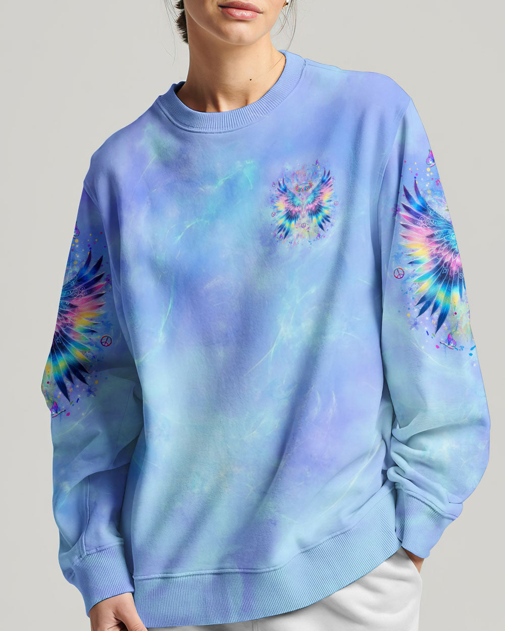 I BELIEVE THERE ARE ANGELS AMONG US ALL OVER PRINT - YHLT0301242