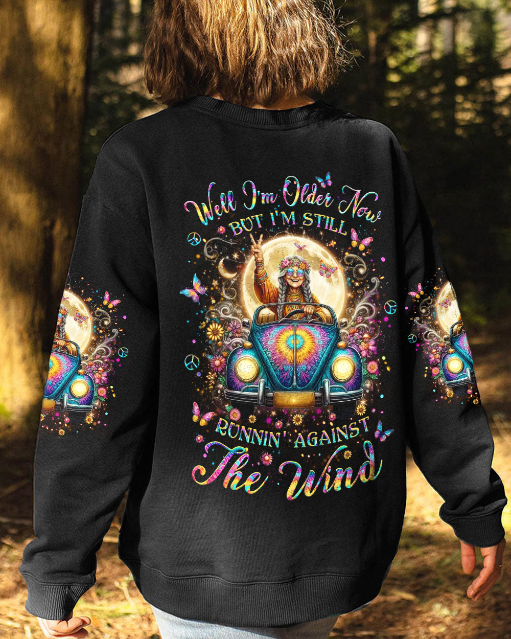 RUNNING AGAINST THE WIND ALL OVER PRINT - YHLT0405244