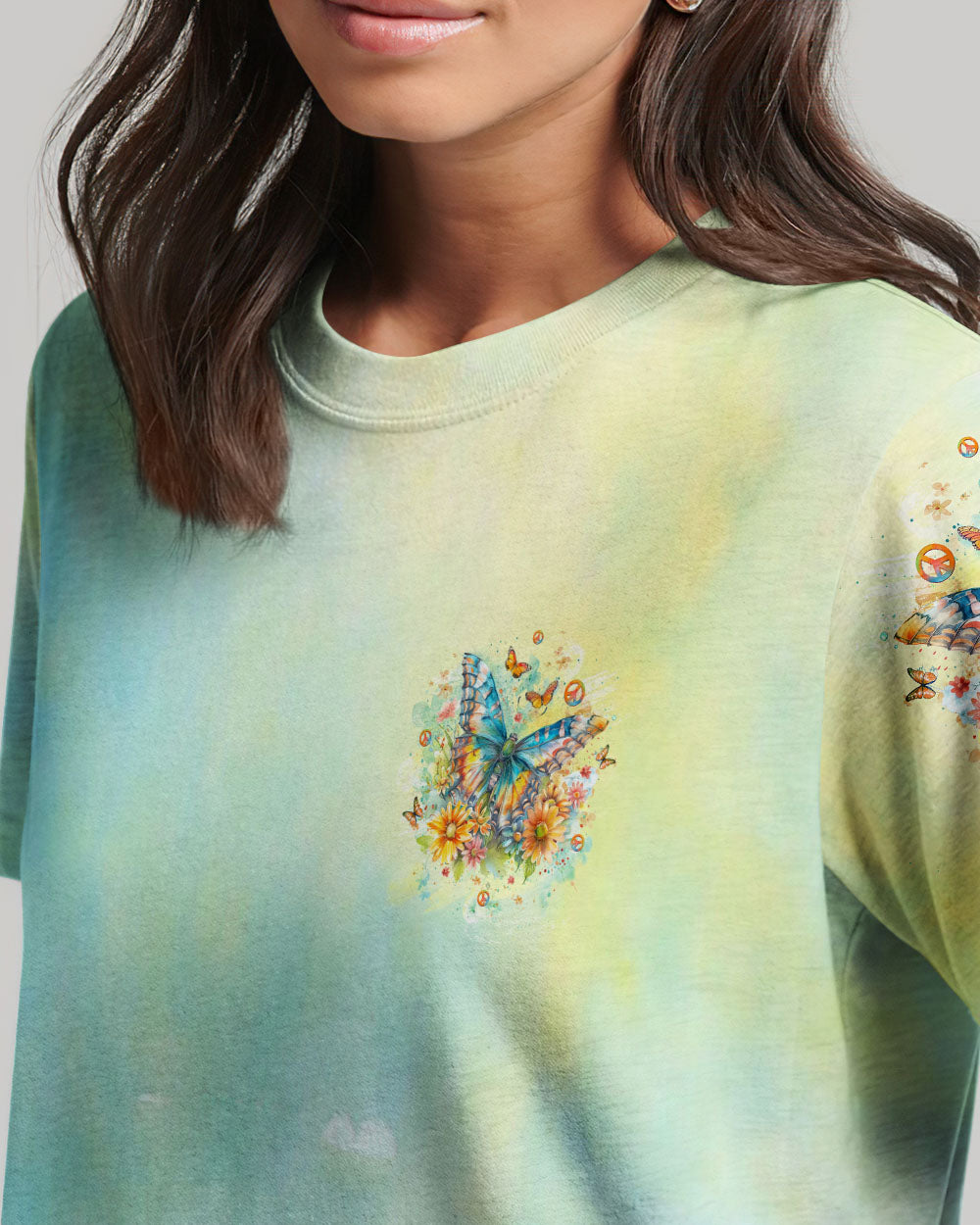 JUST BREATHE BUTTERFLY ALL OVER PRINT - YHLT0606242