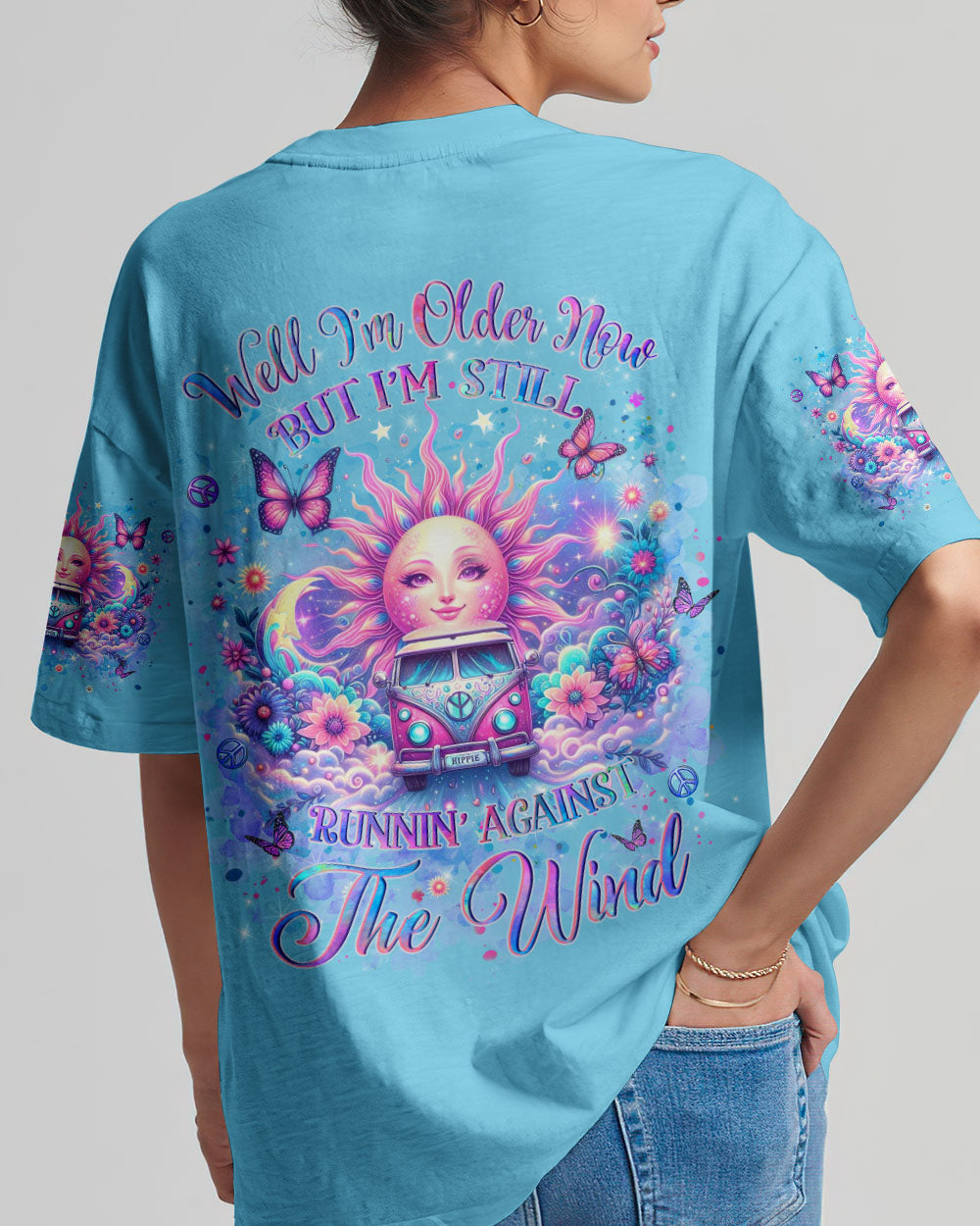 RUNNING AGAINST THE WIND ALL OVER PRINT - YHLT0705241
