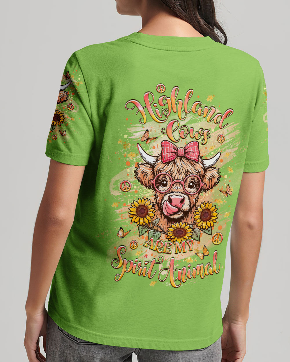 HIGHLAND COWS ARE MY SPIRIT ANIMAL ALL OVER PRINT - YHLT0706243