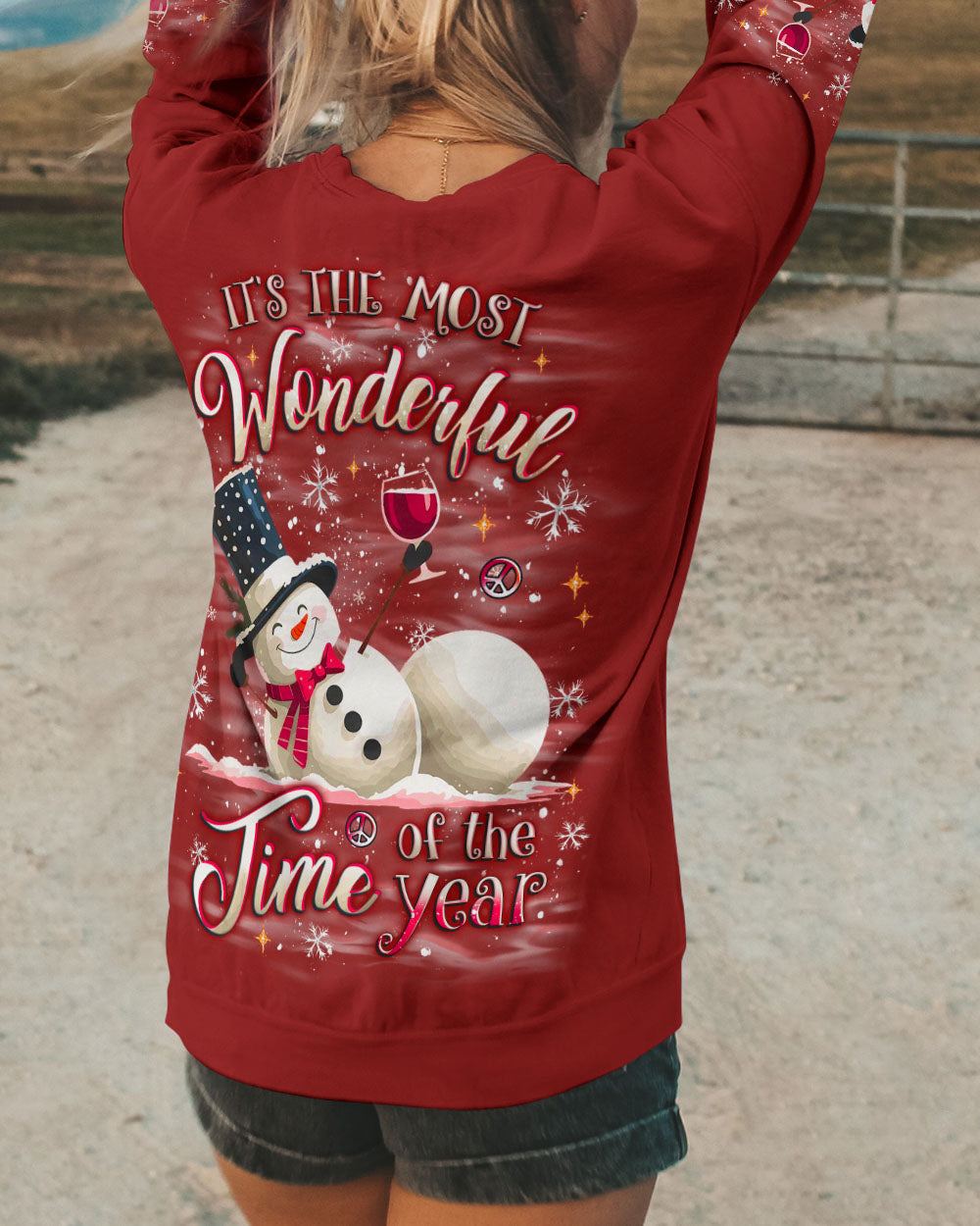 IT'S THE MOST WONDERFUL TIME CHRISTMAS ALL OVER PRINT - YHLT0711252