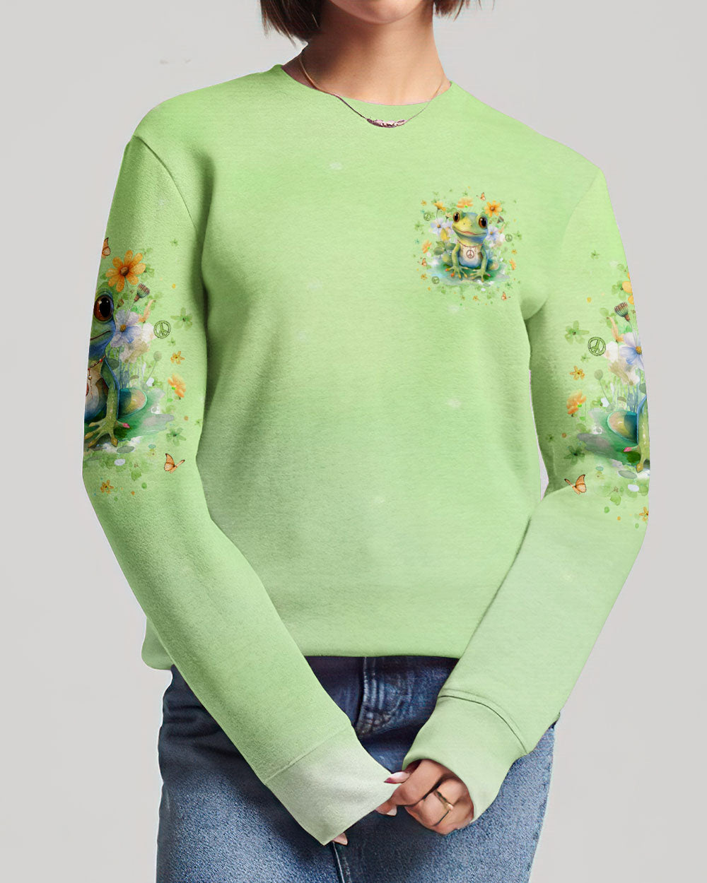 BE YOU THE WORLD WILL ADJUST ALL OVER PRINT - YHLT0804244
