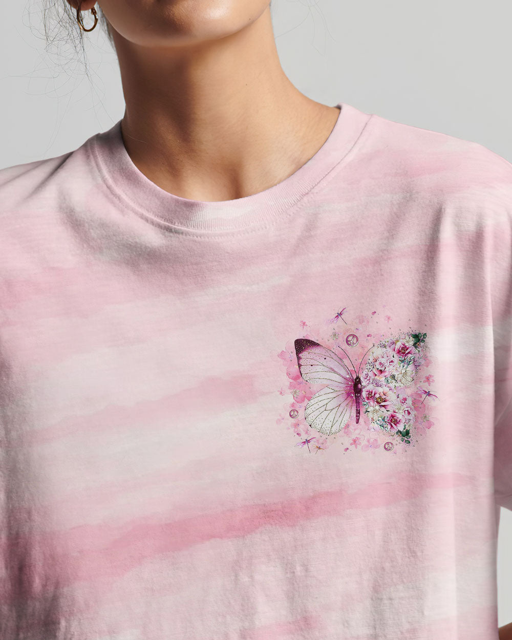 EVERY LITTLE THING IS GONNA BE ALRIGHT BUTTERFLY ALL OVER PRINT - YHLT0901241