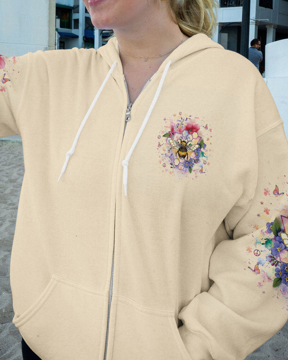 BEEYOUTIFUL LET IT BEE ALL OVER PRINT - YHLT1101242