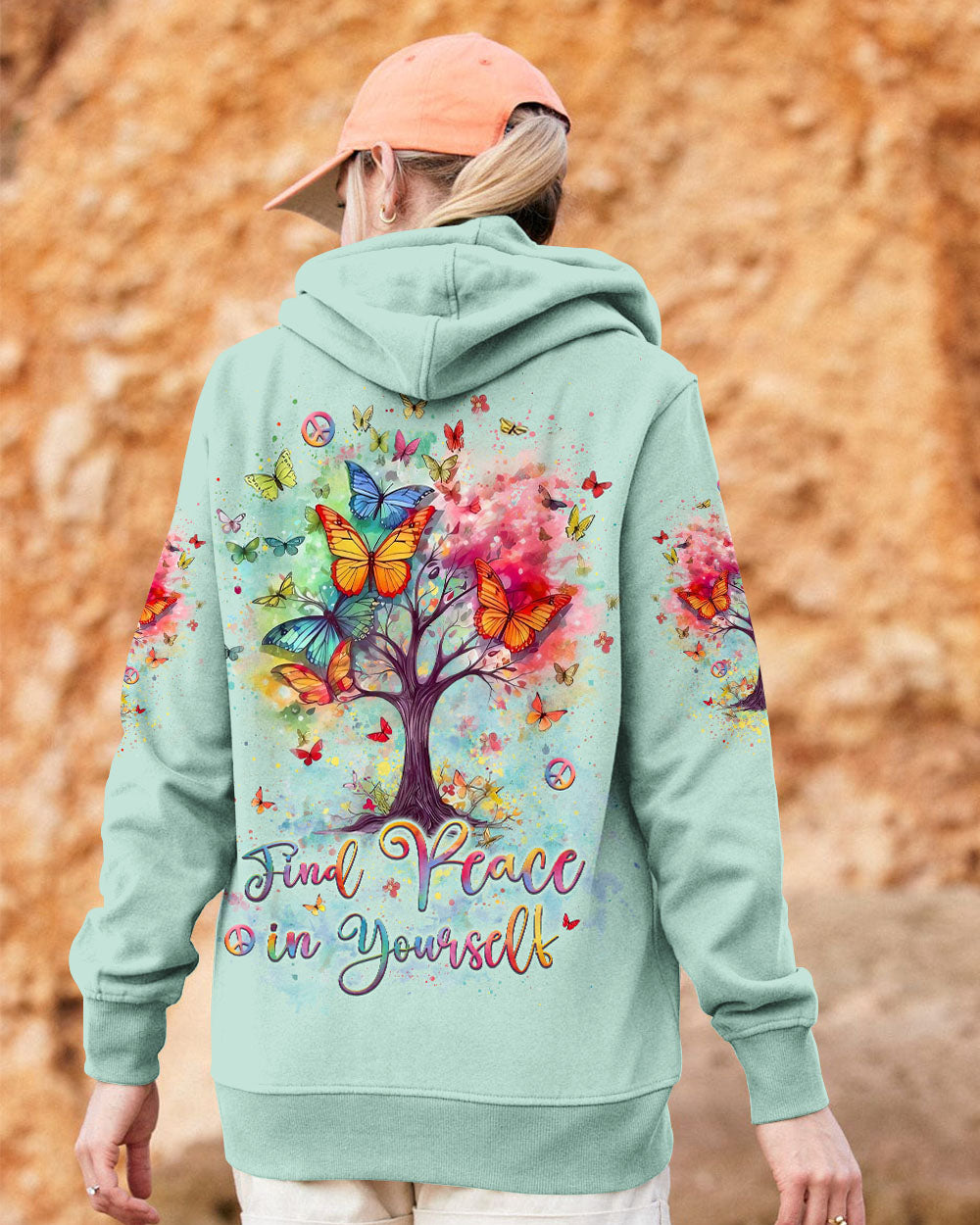 FIND PEACE IN YOURSELF ALL OVER PRINT - YHLT1402253