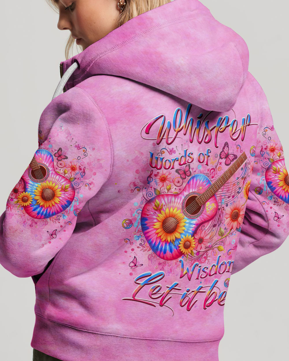WHISPER WORDS OF WISDOM GUITAR ALL OVER PRINT - YHLT1504241