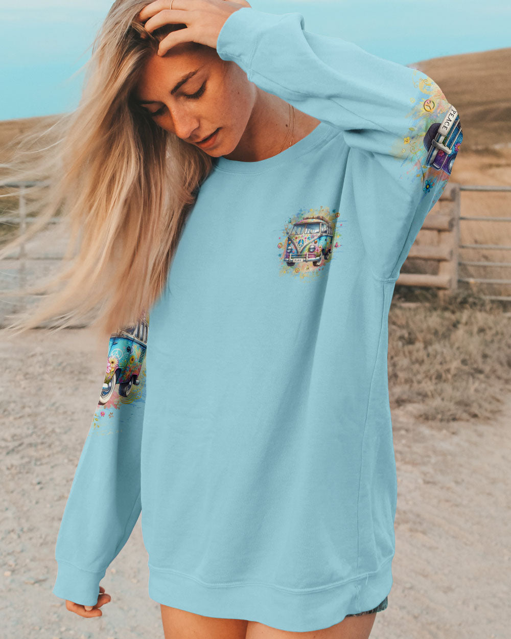 RUNNING AGAINST THE WIND ALL OVER PRINT - YHLT1802252