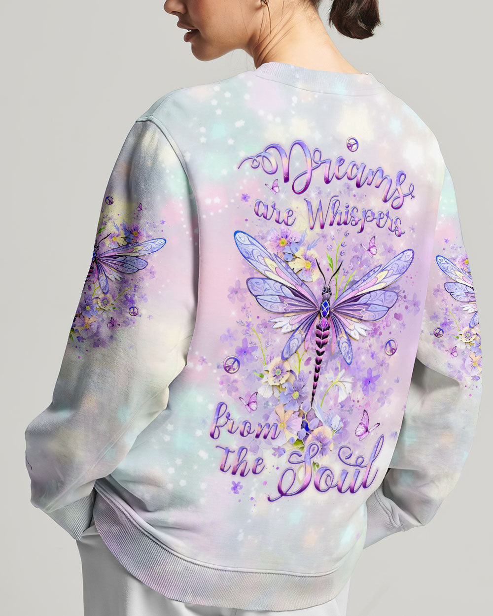 DREAMS ARE WHISPERS FROM THE SOUL DRAGONFLY ALL OVER PRINT - YHLT1803244