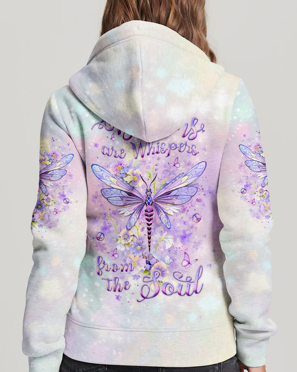DREAMS ARE WHISPERS FROM THE SOUL DRAGONFLY ALL OVER PRINT - YHLT1803244