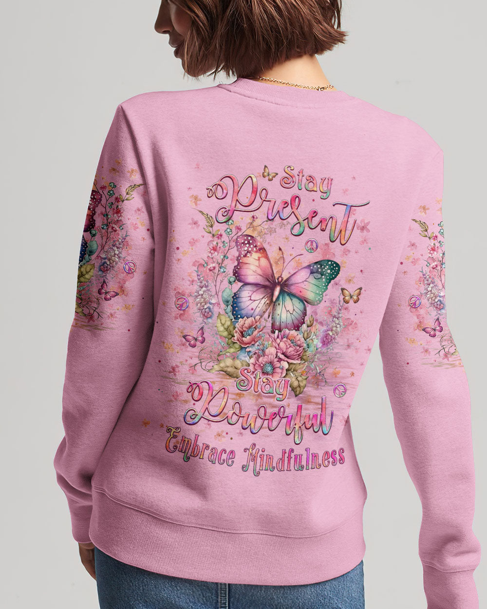 STAY PRESENT STAY POWERFUL ALL OVER PRINT - YHLT1903245