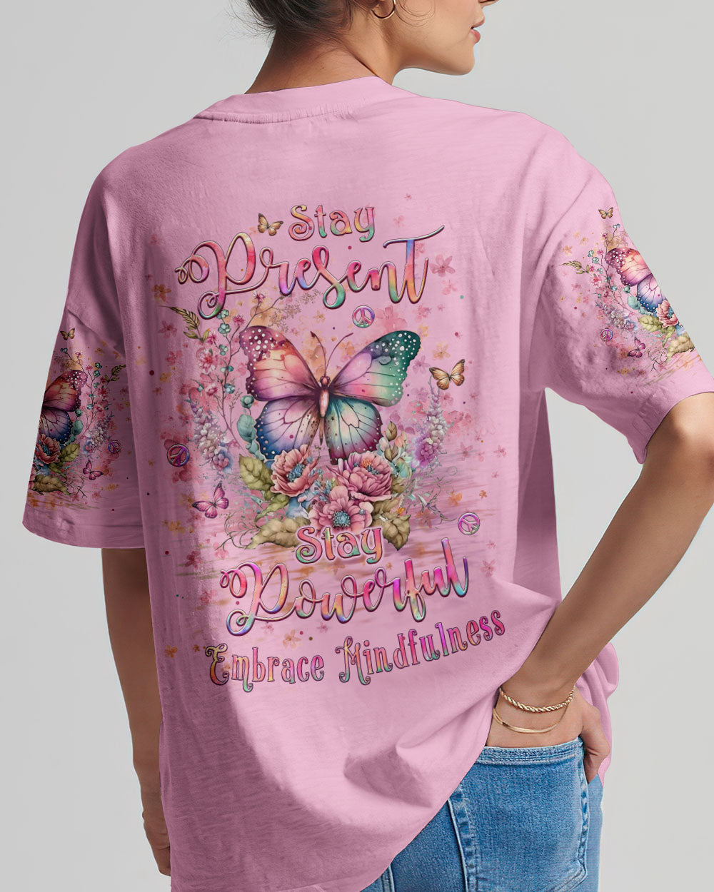 STAY PRESENT STAY POWERFUL ALL OVER PRINT - YHLT1903245