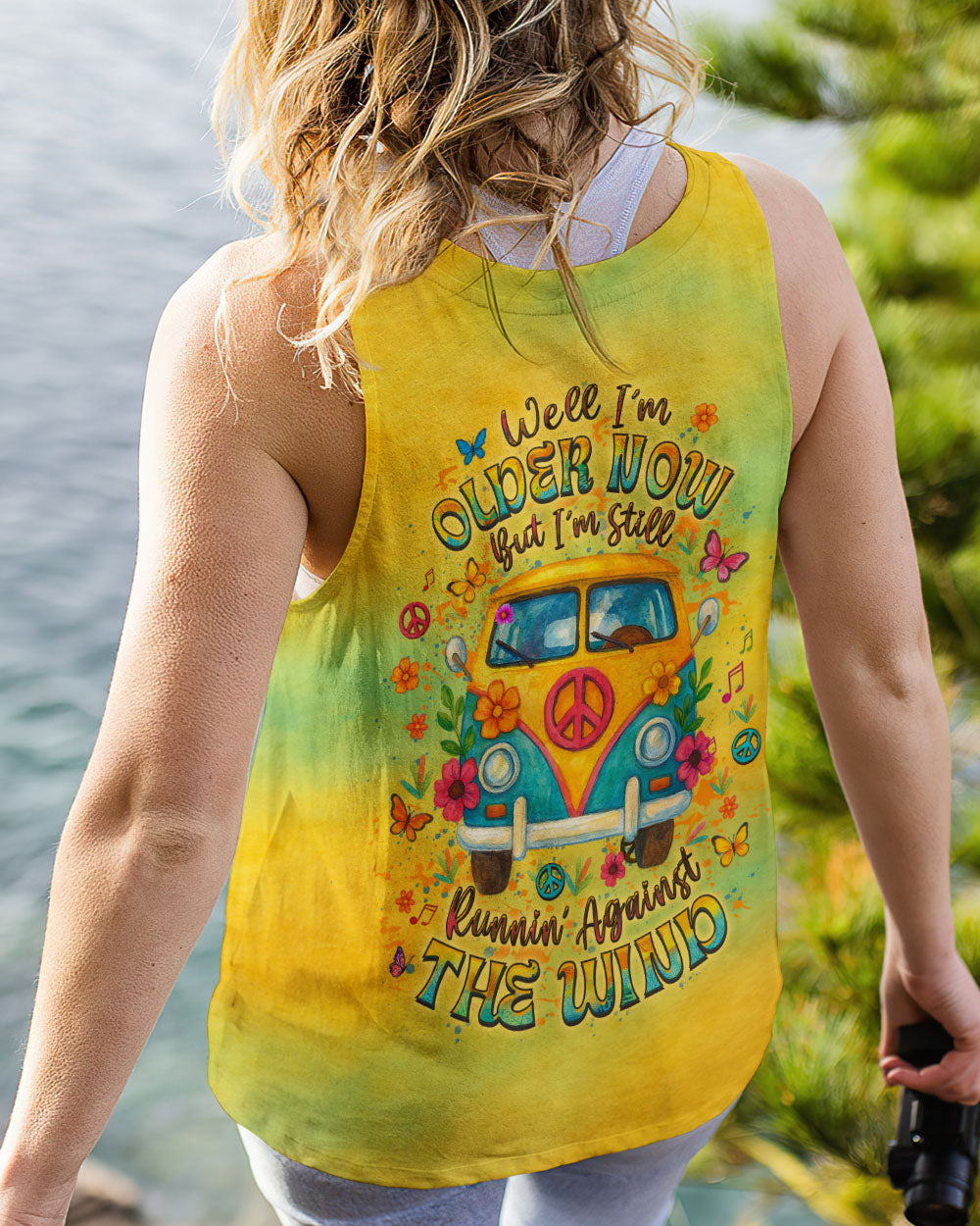 RUNNING AGAINST THE WIND TIE DYE ALL OVER PRINT - YHLT1906252
