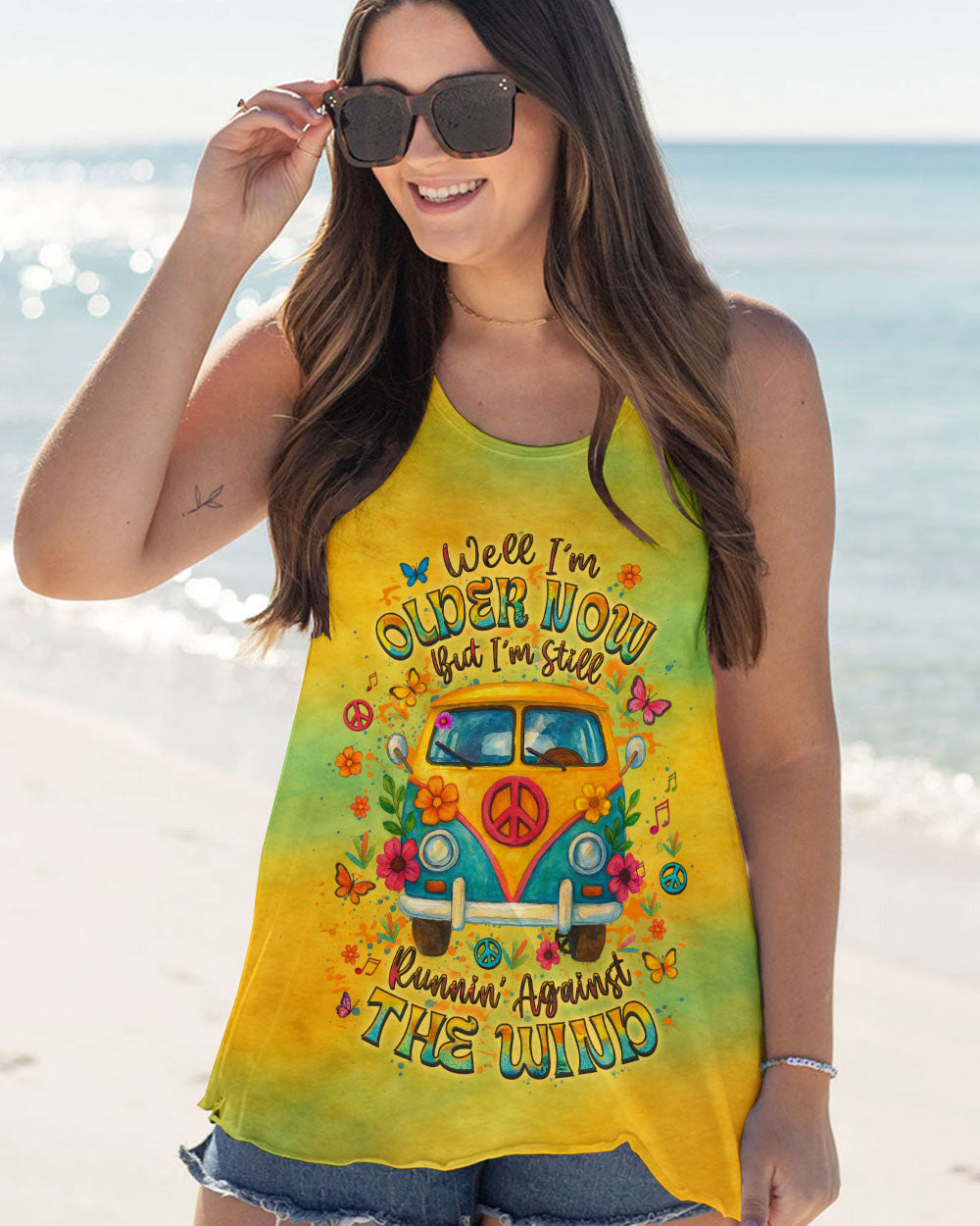 RUNNING AGAINST THE WIND TIE DYE ALL OVER PRINT - YHLT1906252