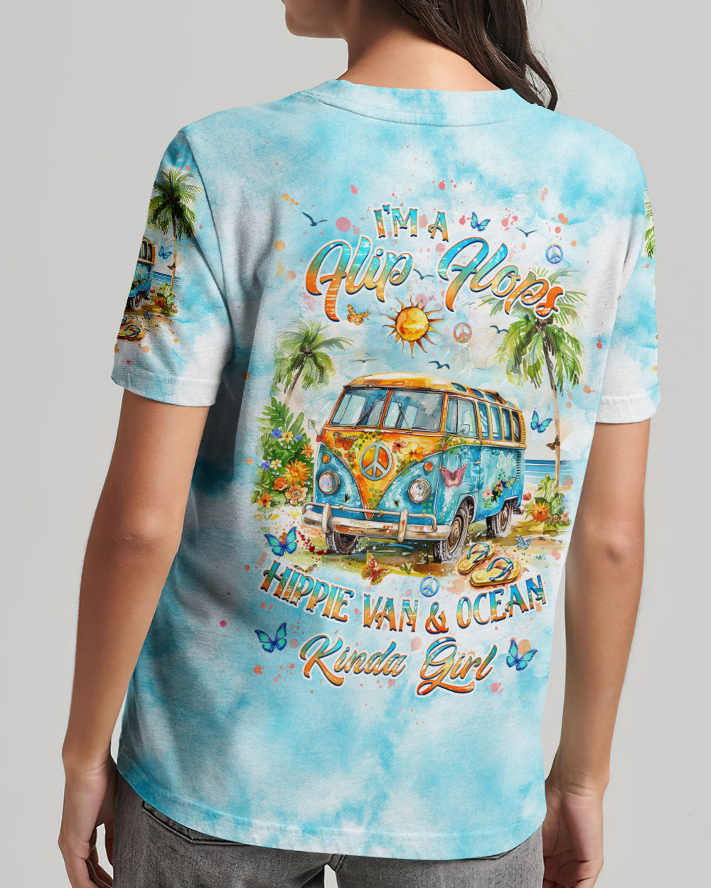 OCEAN KINDA GIRL ALL OVER PRINT - YHHG2105242