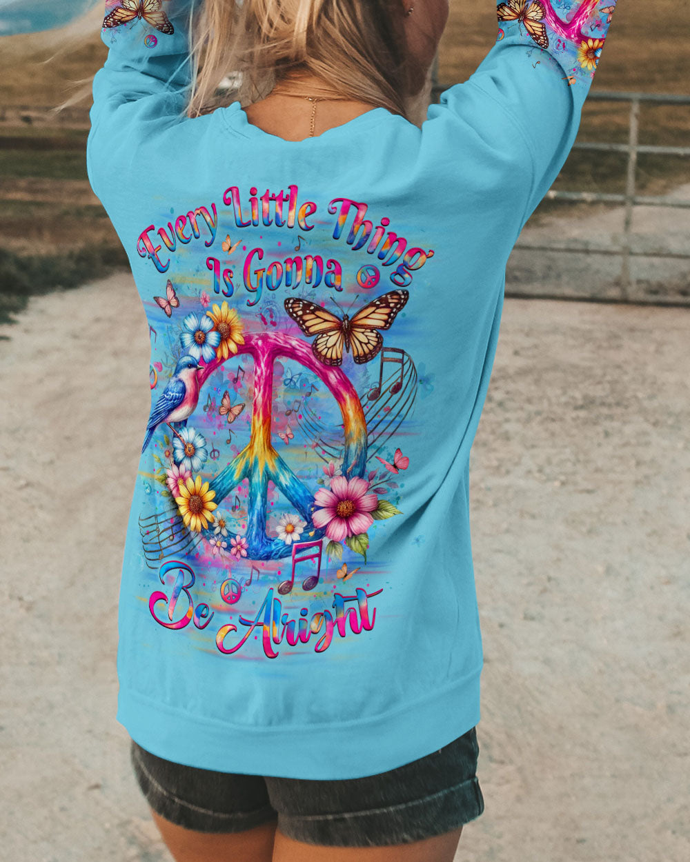 EVERY LITTLE THING IS GONNA BE ALRIGHT ALL OVER PRINT - YHLT2012241