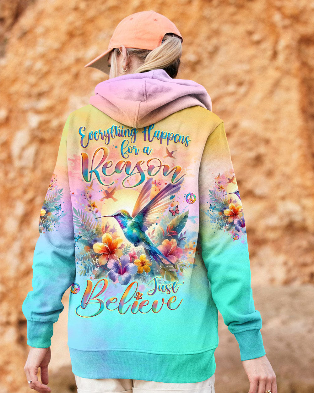 JUST BELIEVE ALL OVER PRINT - YHLT2211242