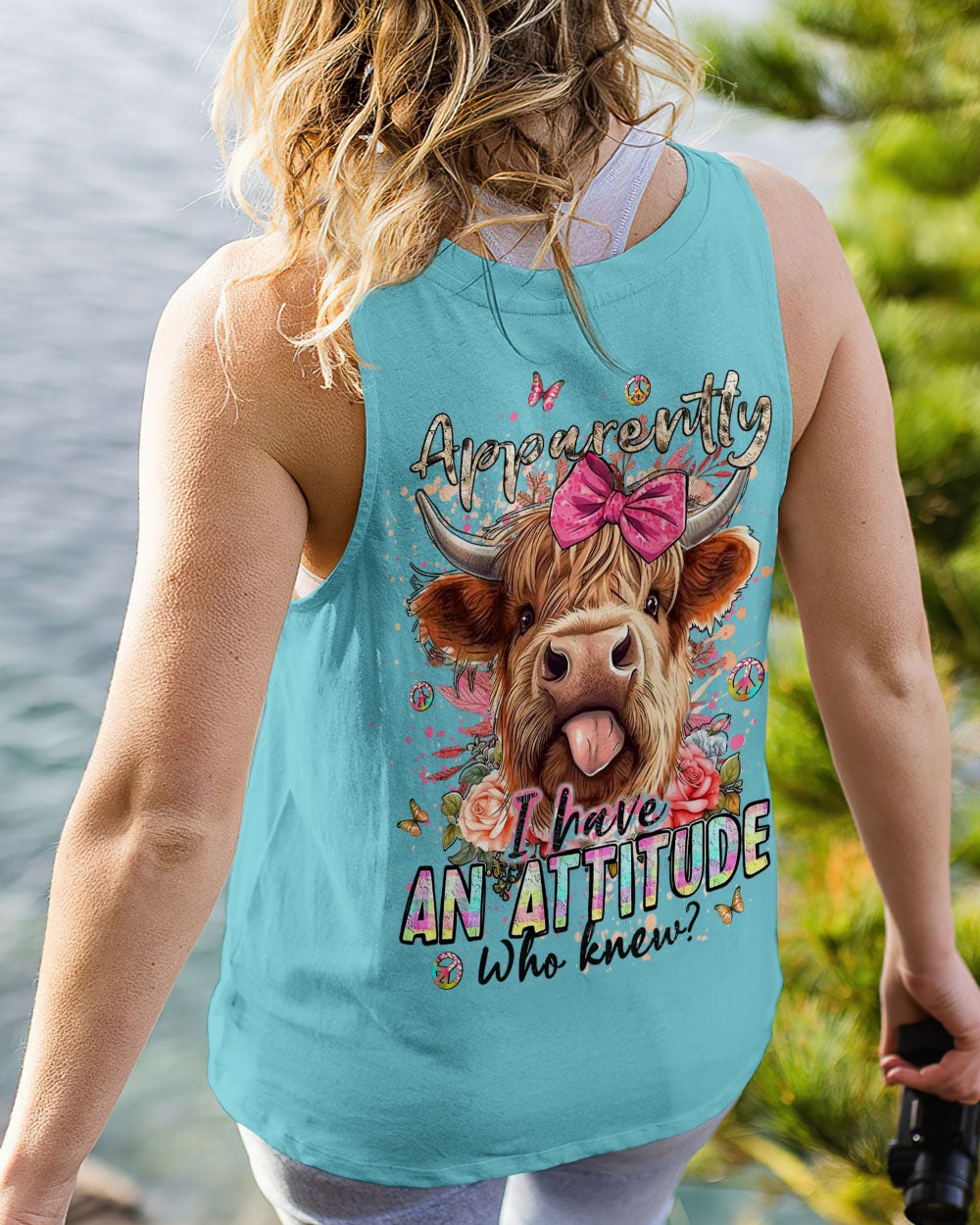 I HAVE AN ATTITUDE HEIFER ALL OVER PRINT - YHLT2307242