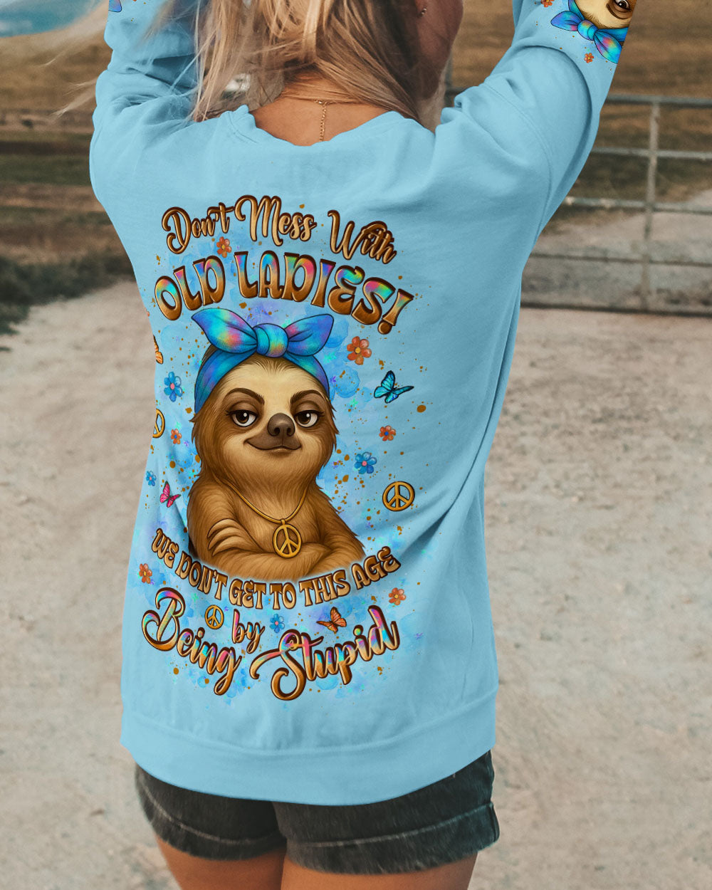 DON'T MESS WITH OLD LADIES ALL OVER PRINT - YHLT2307254