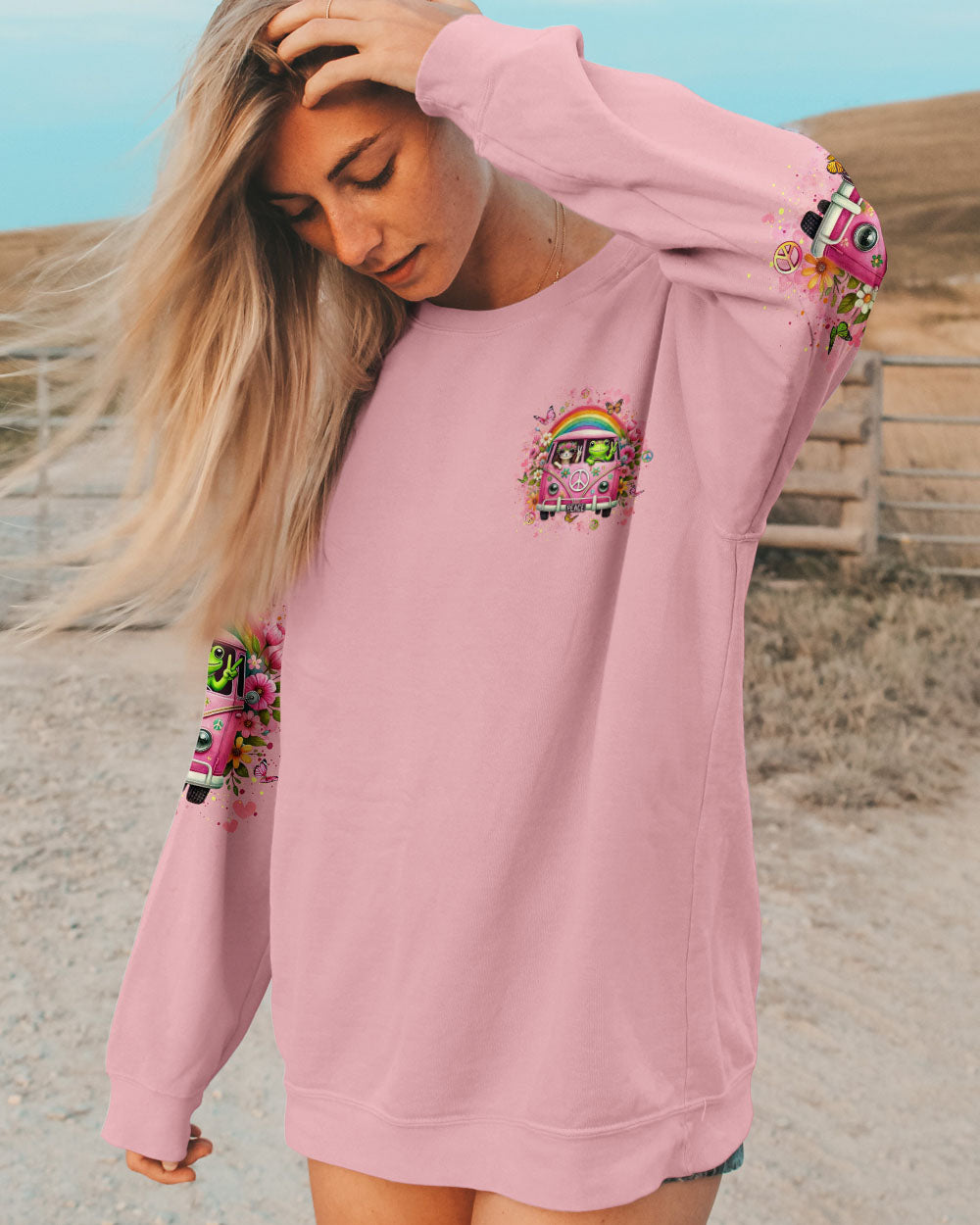 STAY WILD, STAY KIND, STAY HIPPIE ALL OVER PRINT - YHLT2502252