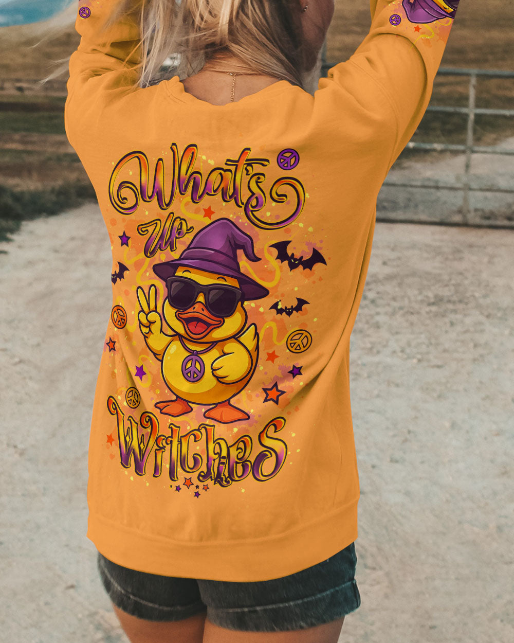 WHAT'S UP WITCHES HALLOWEEN ALL OVER PRINT - YHLT2507253