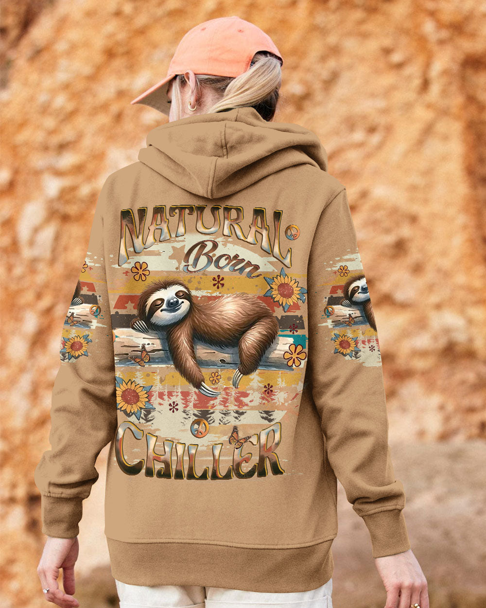 NATURAL BORN CHILLER SLOTH ALL OVER PRINT - YHLT2511243