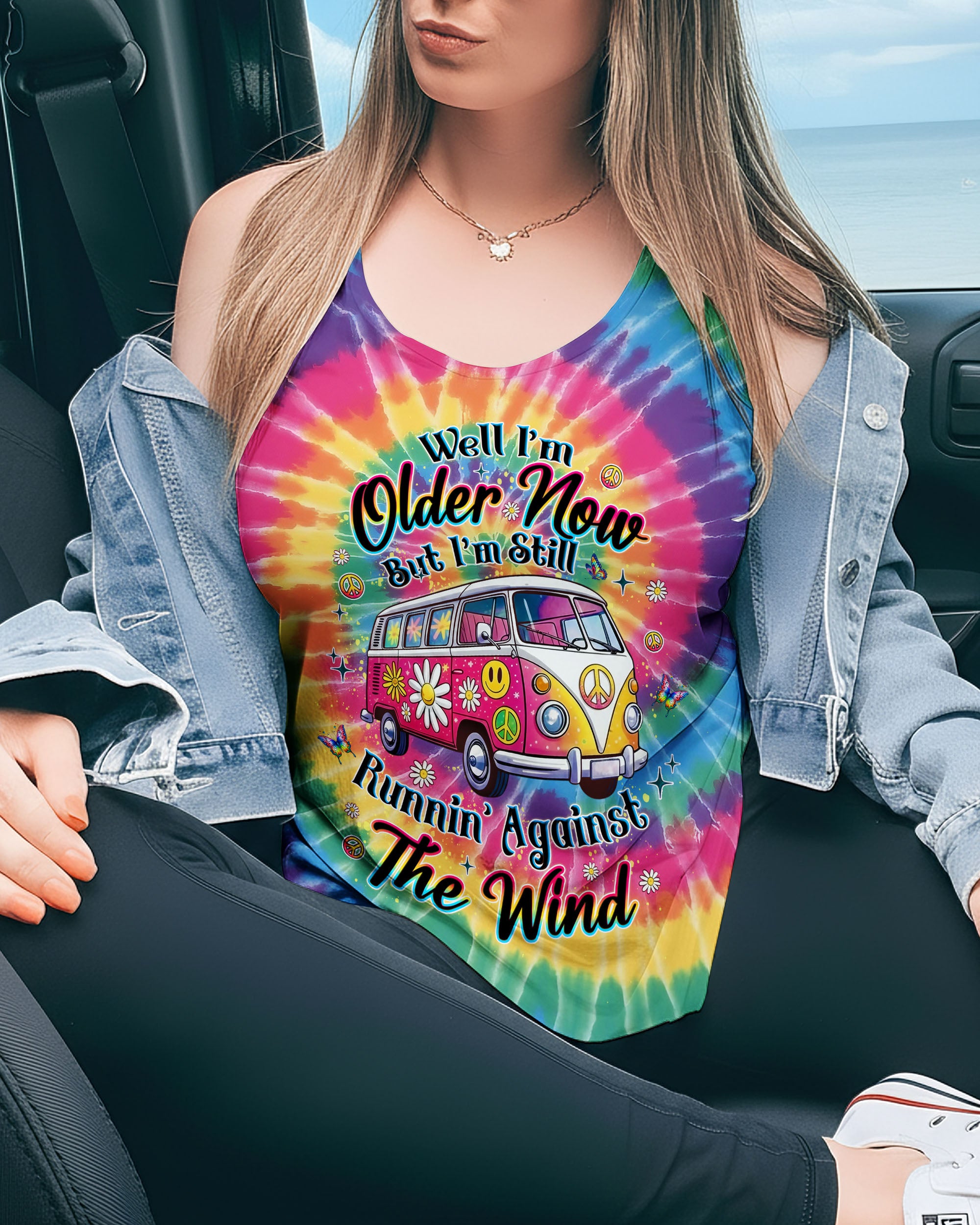 RUNNING AGAINST THE WIND TIE DYE ALL OVER PRINT - YHLT2511251