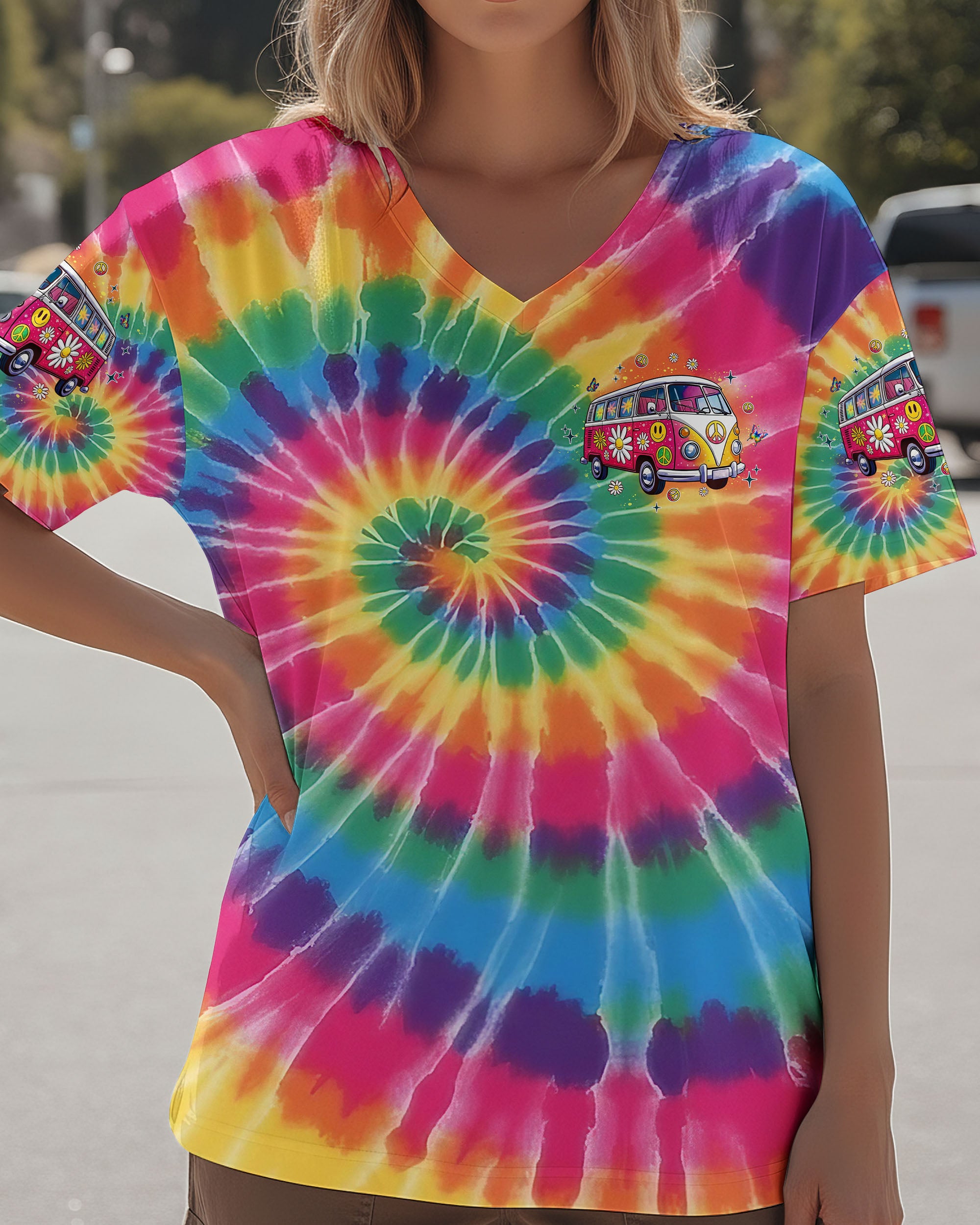 RUNNING AGAINST THE WIND TIE DYE ALL OVER PRINT - YHLT2511251