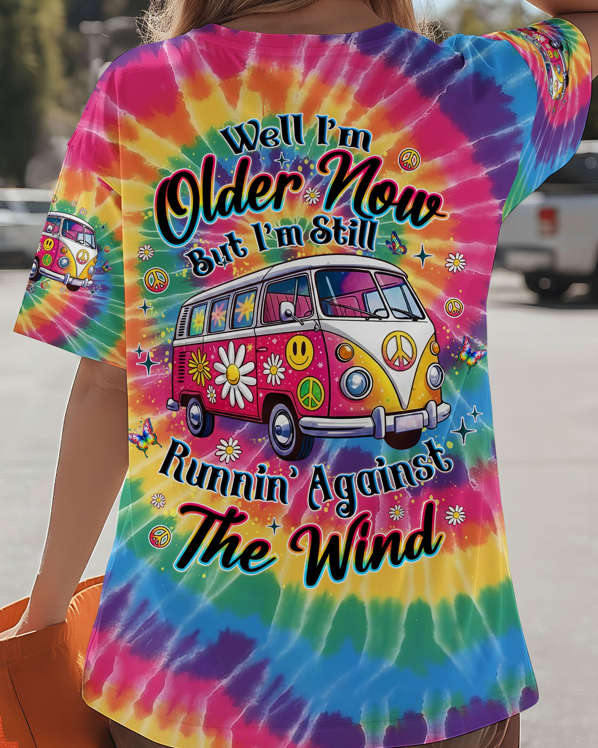 RUNNING AGAINST THE WIND TIE DYE ALL OVER PRINT - YHLT2511251