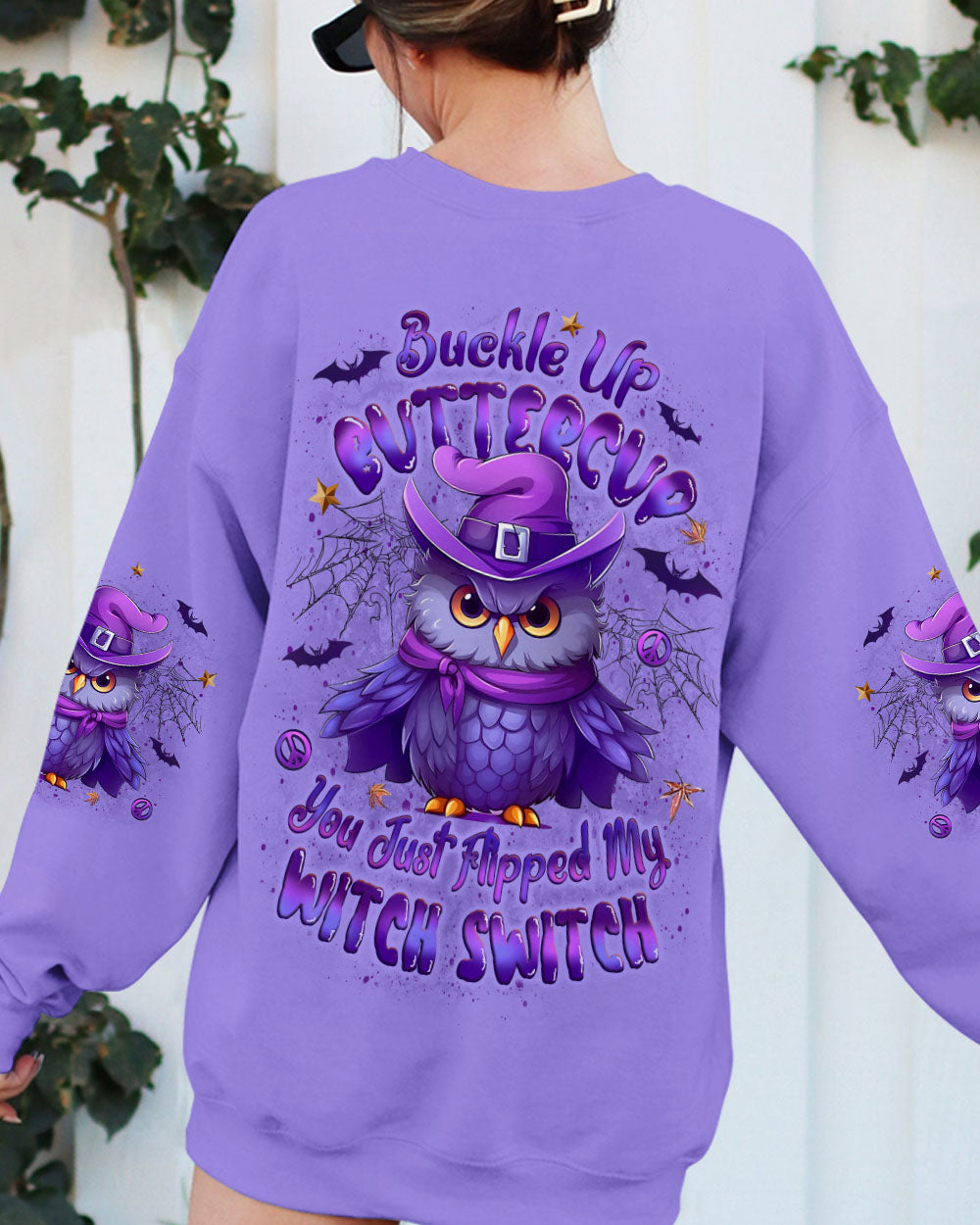 YOU JUST FLIPPED MY WITCH SWITCH OWL HALLOWEEN ALL OVER PRINT - YHLT2605251
