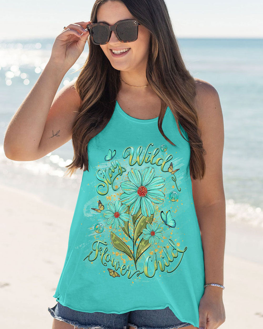 STAY WILD FLOWER CHILD ALL OVER PRINT - YHLT2606241