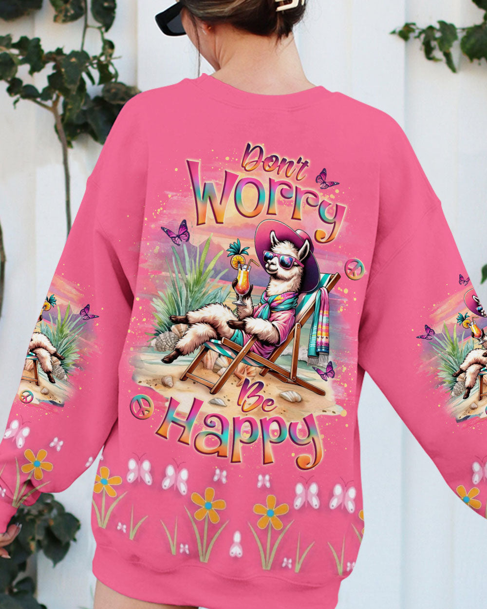 DON'T WORRY BE HAPPY ALL OVER PRINT - YHLT2811243