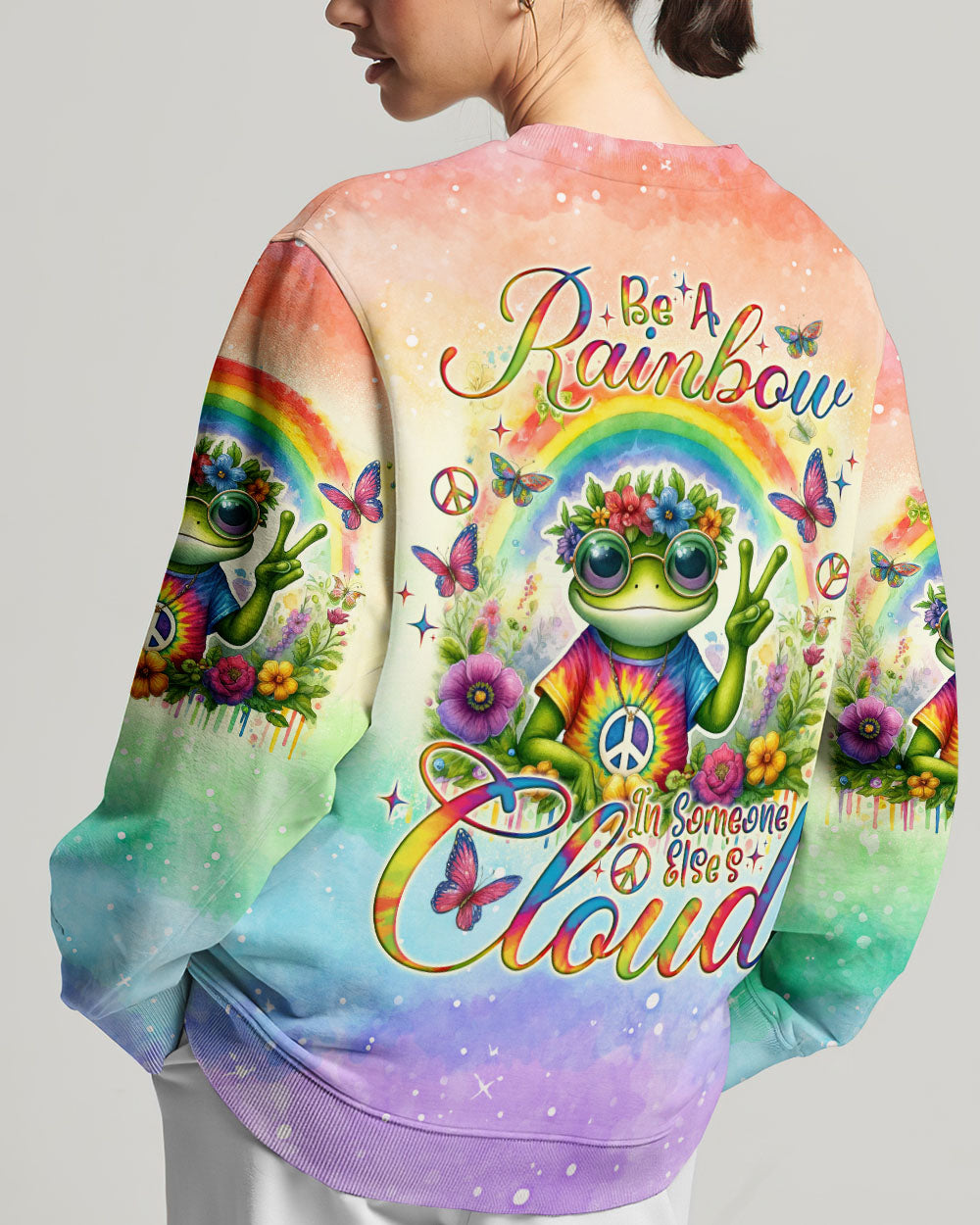 BE A RAINBOW FROG ALL OVER PRINT - TLNO2305241