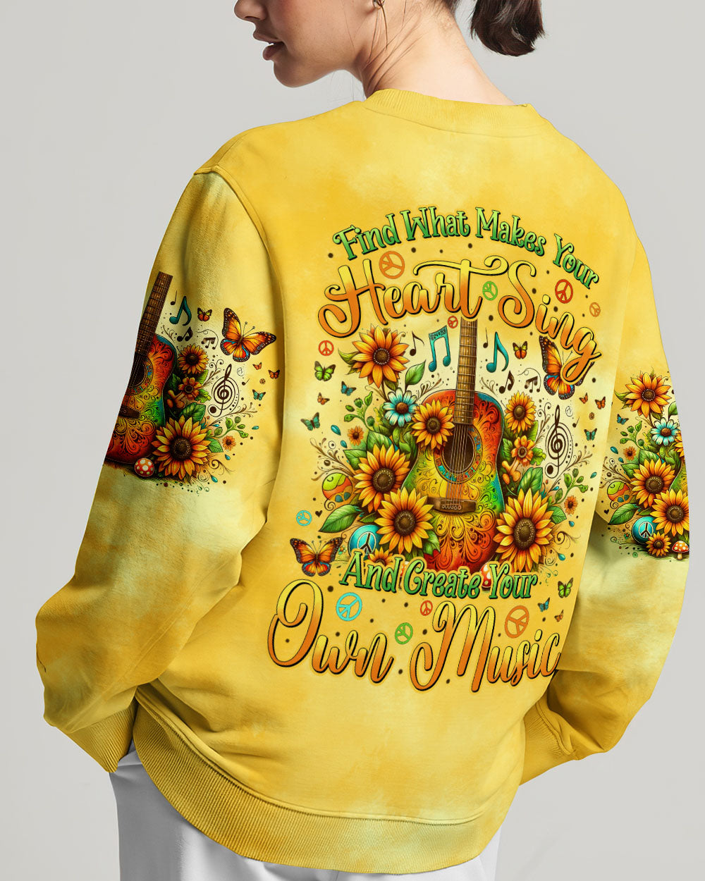FIND WHAT MAKES YOUR HEART SING GUITAR ALL OVER PRINT - TYHI2405241