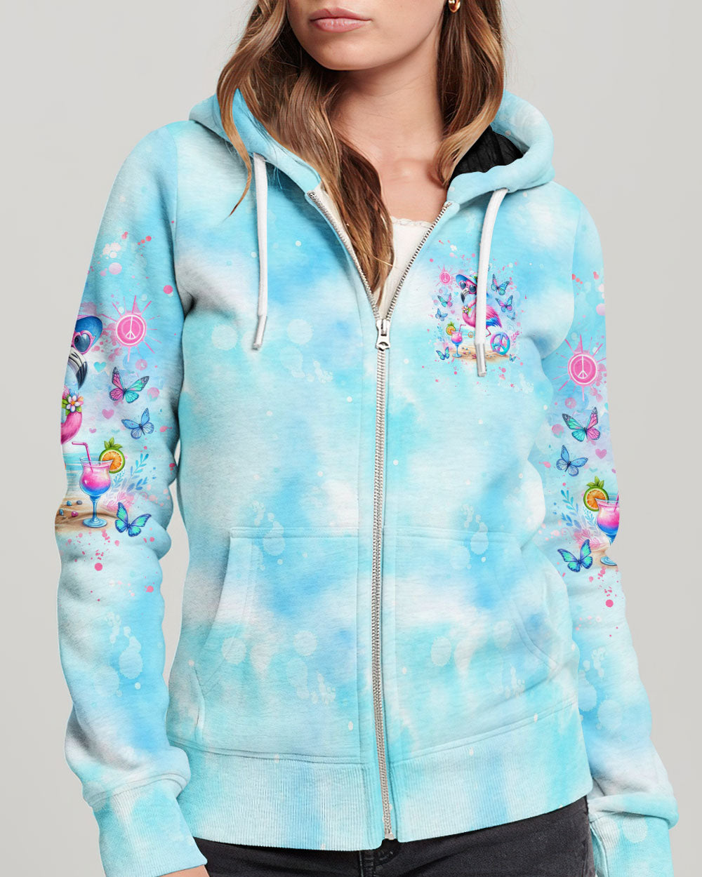 SKY ABOVE SAND BELOW PEACE WITHIN FLAMINGO ALL OVER PRINT - YHHG2805242
