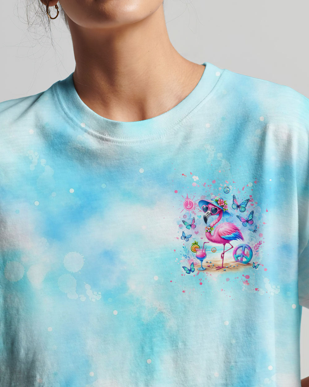 SKY ABOVE SAND BELOW PEACE WITHIN FLAMINGO ALL OVER PRINT - YHHG2805242