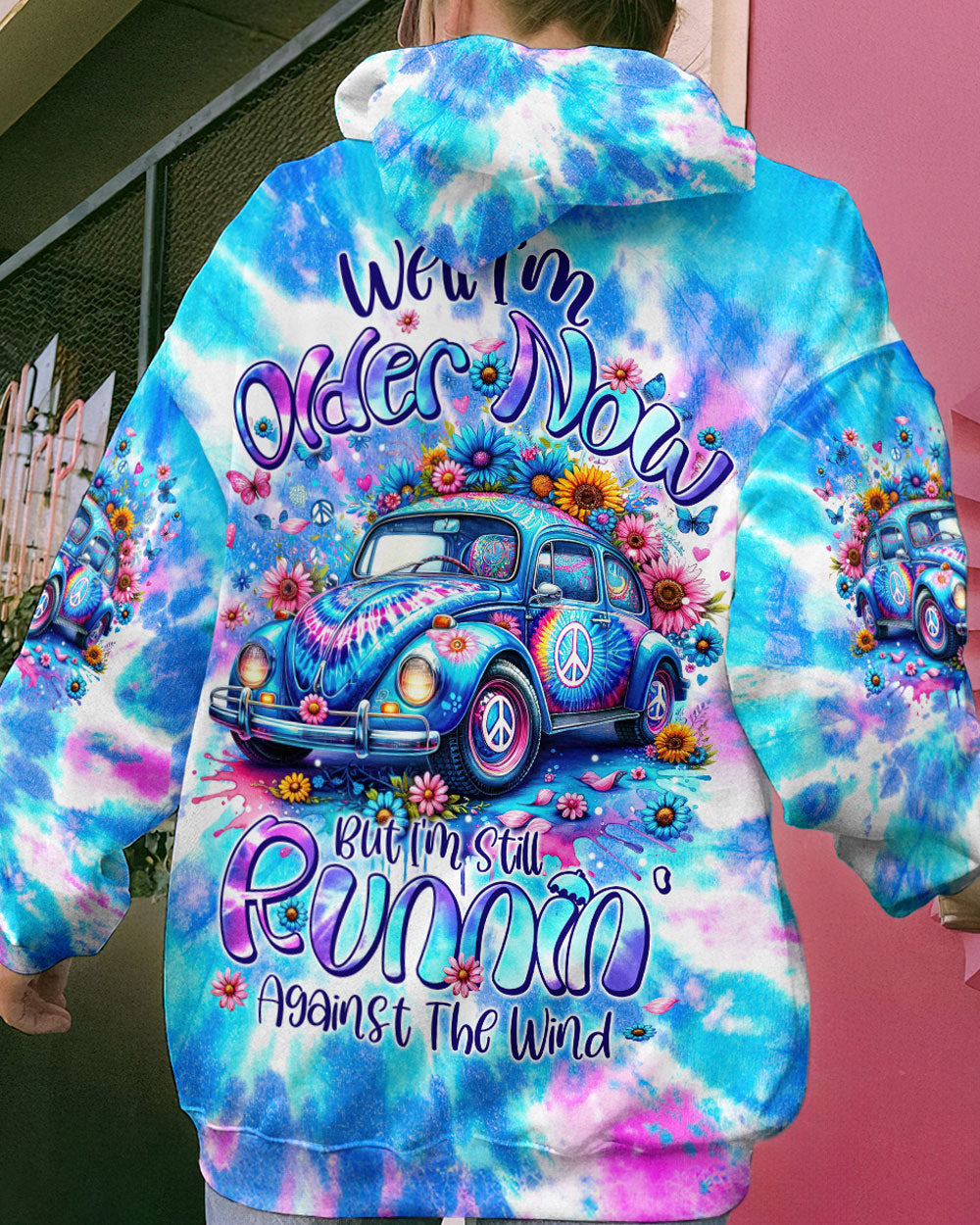 RUNNING AGAINST THE WIND TIE DYE ALL OVER PRINT - TYTM1901242