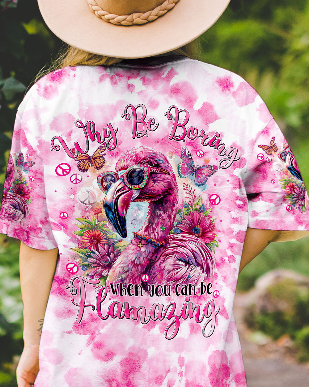 YOU CAN BE FLAMAZING TIE DYE ALL OVER PRINT - TYTM0504244