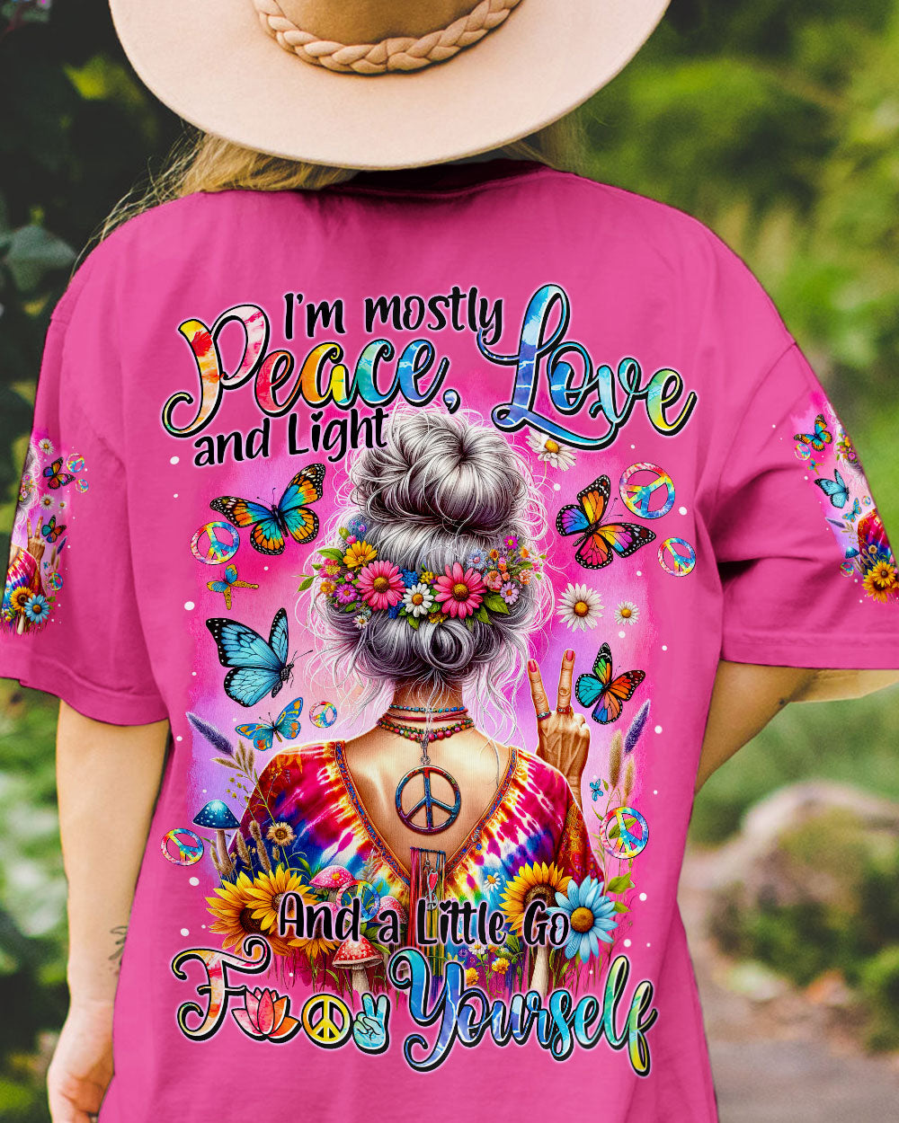 PEACE LOVE AND LIGHT ALL OVER PRINT - TYTM2602241