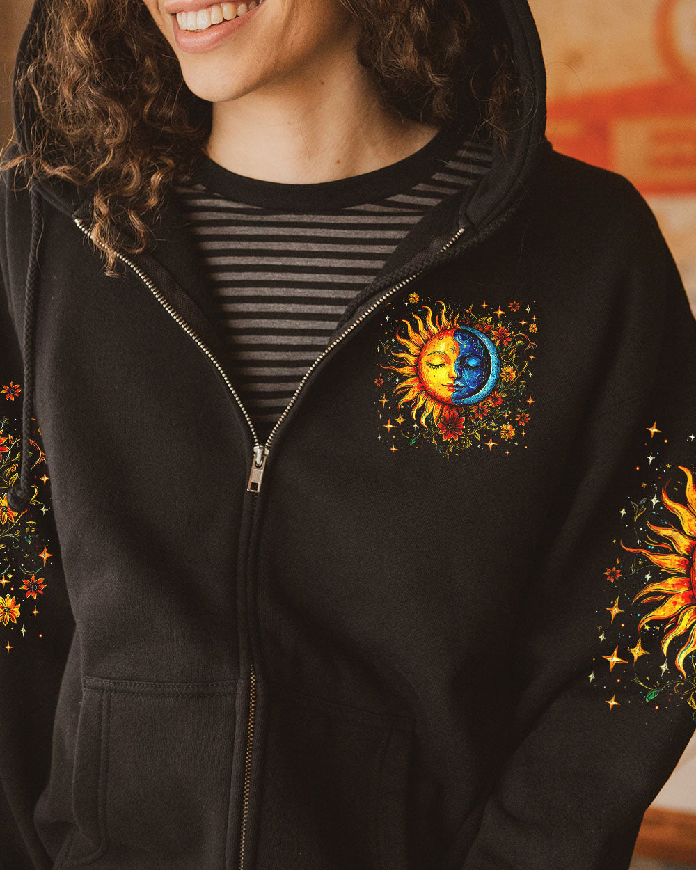 BE THE SUNSHINE SUN AND MOON ALL OVER PRINT - TYTM1212242