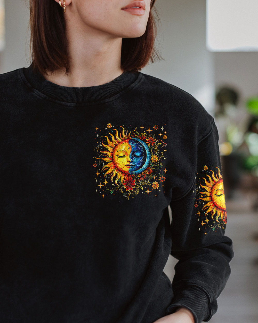 BE THE SUNSHINE SUN AND MOON ALL OVER PRINT - TYTM1212242