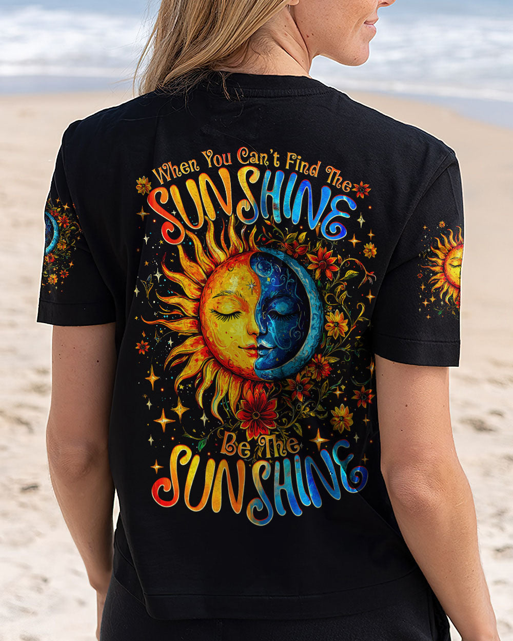 BE THE SUNSHINE SUN AND MOON ALL OVER PRINT - TYTM1212242